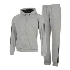 Custom Jogging Running Suits Tracksuit Wholesale 100% polyester Gray