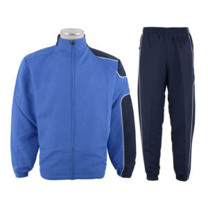 Custom Blue and Black Track Suits for running
