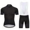 Black white Cycling Uniform 1