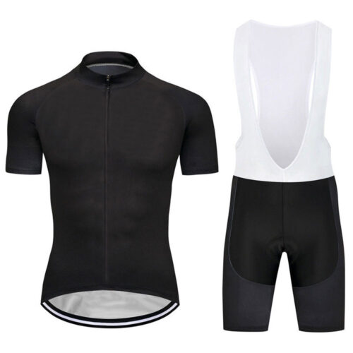 Black white Cycling Uniform