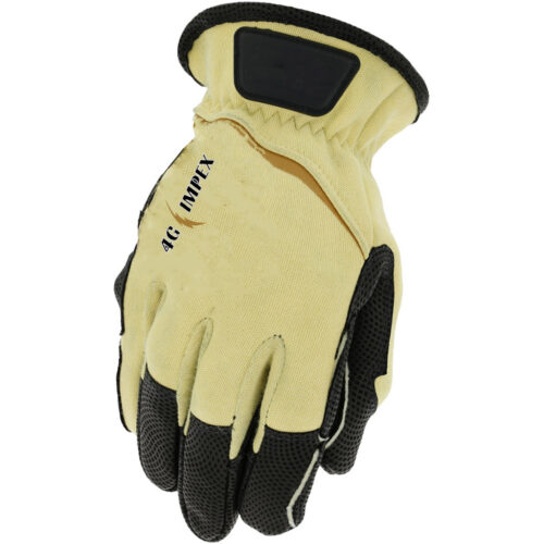 Leather Heat Resistant Work Mechanic Gloves