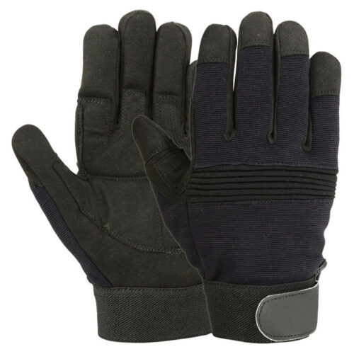 Mechanic Gloves Palm Construction Spandex  Back Material Spandex / Nylon  Stitching Material Nylon  Cuff Safety  Closure Type Slip On