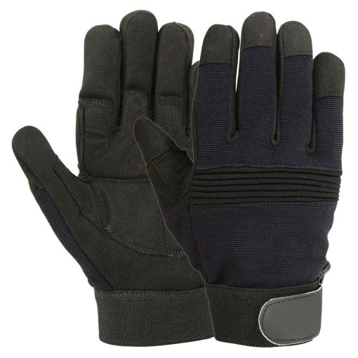 Mechanic Gloves Palm Construction Spandex Back Material Spandex / Nylon Stitching Material Nylon Cuff Safety Closure Type Slip On 5