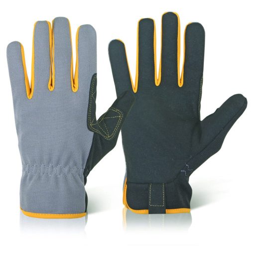 Stretchable spandex Mechanic Gloves 5