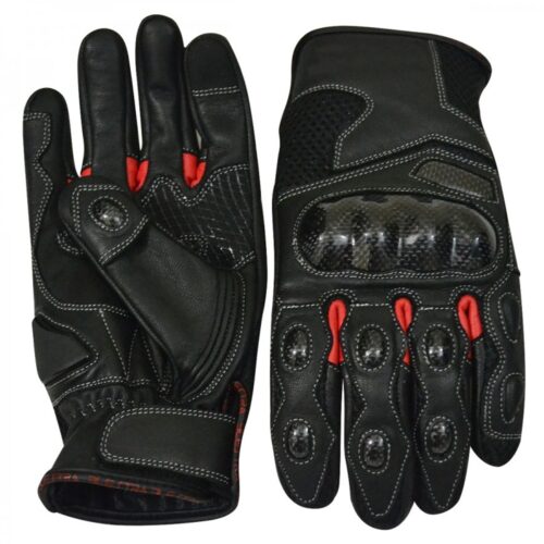 Motocross & Dirt Bike Gloves - GOATSKIN ANILINE   BREATHABLE MESH   REINFORCED PALM WITH SILICON PRINTING   ARTIFICIAL LEATHER FOR TOUCH SCREEN