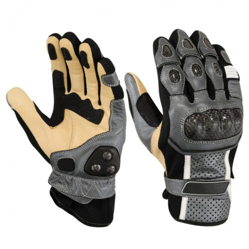 COWHIDE LEATHER WITH FOURWAY SPANDEX Motocross Gloves