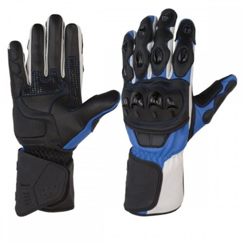 Motocross Gloves, Made by Nylon Spandex, Clarino, Lycra, Neoprene, carbon protection,