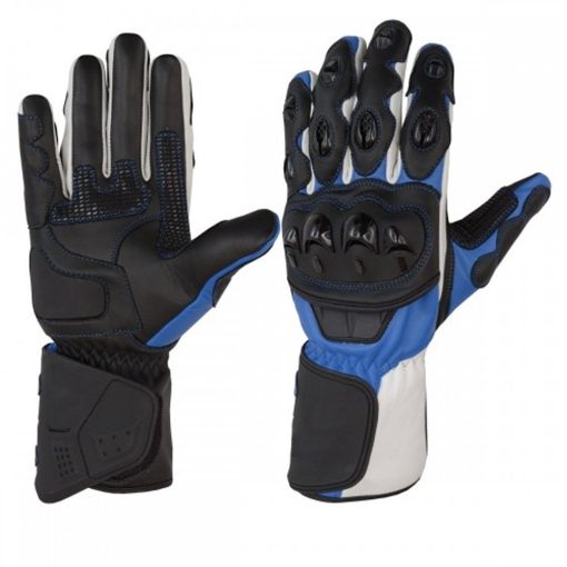 Motocross Gloves, Made by Nylon Spandex, Clarino, Lycra, Neoprene, carbon protection, 5