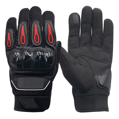 Motorcycle gloves - Full Finger Motorbike Motorcycle Motocross Riding Gloves for Summer Pro-Biker