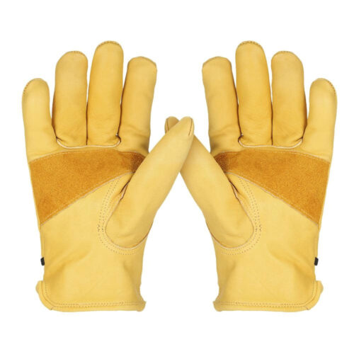 Comfortable and Effective - Perfect leather working gloves for the garden and for protection around the household, auto and more.