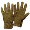 Safety Work Gloves - Made from calfskin Stay-soft washable leather Abrasion, tearing, & puncture resistant Great for damp environments, because they are water-resistant 1