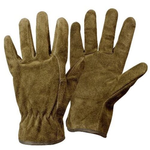 Safety Work Gloves - Made from calfskin  Stay-soft washable leather  Abrasion, tearing, & puncture resistant  Great for damp environments, because they are water-resistant