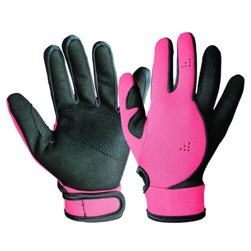 Black pink Sailing Gloves