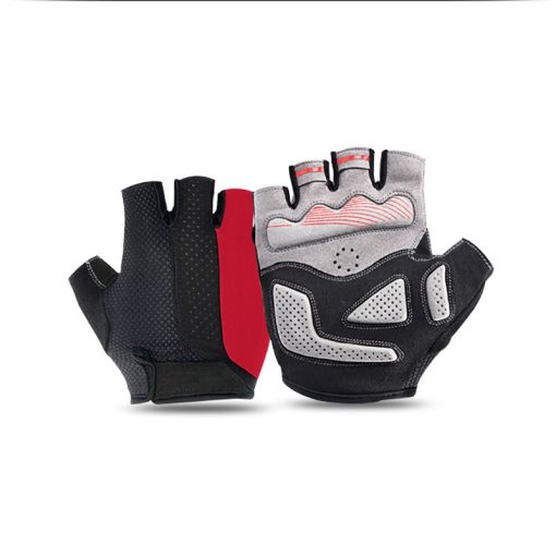 Summer Cycling Gloves Gel Half Finger Shockproof 6