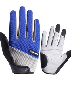 Unisex Full Finger Cycling Gloves Riding Touch Scree for Outdoor Sports