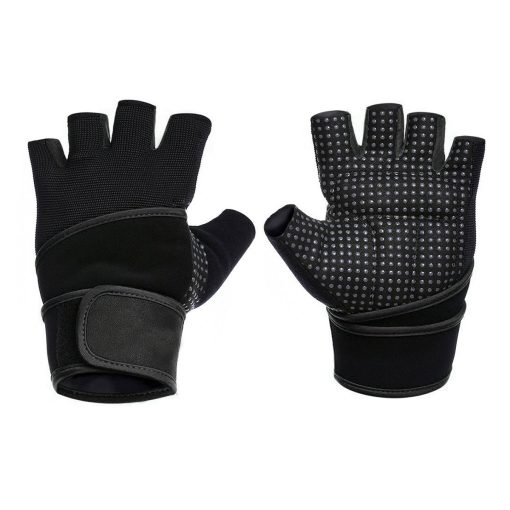 Weightlifting gloves , with integrated 40cm long wrist wrap to maximize hand protection 5