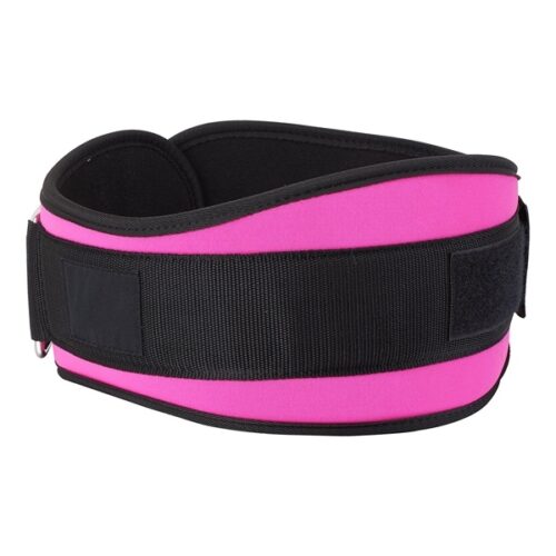 Pink Weightlifting Lycra Belt - 4g-7311