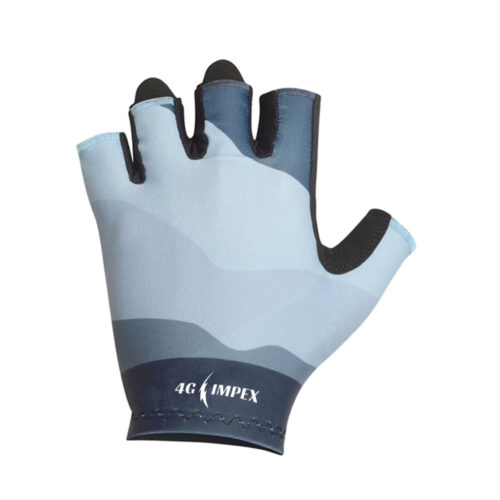 Super stylish Light blue Cycling Fashion Gloves