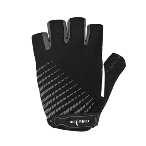 4G Gel Pad Cycling Gloves for Men / Women - Comfortable and Breathable Bike Gloves (Gray, 5mm)